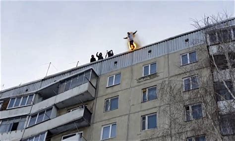 Daredevil Makes Incredible Leap Off Building Into Ground And Survives