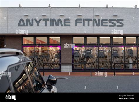 Anytime Fitness gym storefront in Japan Stock Photo - Alamy