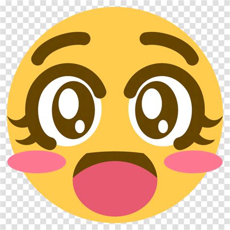 Kawaii Discord Emoji Discord Blob No Emote Label Sticker Transparent