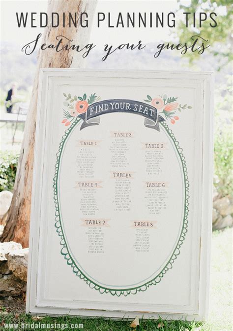Don't let other people tell you how to feel about wedding planning. Wedding Planning Tips: Seating Guests At Your Wedding