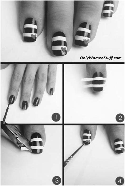 What Are Some Easy Nail Art Designs To Do At Home Yin And Yang