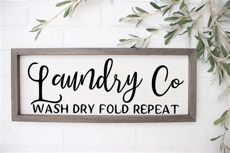 laundry sign farmhouse rustic wall decor for laundry room by messybundesignsshop on etsy