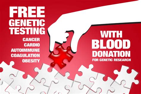 Free Genetic Testing With Blood Donation Ayass Bioscience