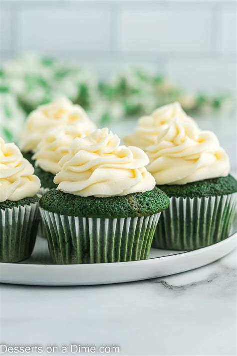 The Best Green Velvet Cupcakes Recipe Is Easy And Perfect For St