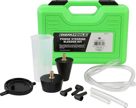 Oemtools 27311 Power Steering And Brake Bleed Adapter Kit