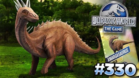 Amargasaurus Tournament Jurassic World The Game Ep330 Hd Youtube
