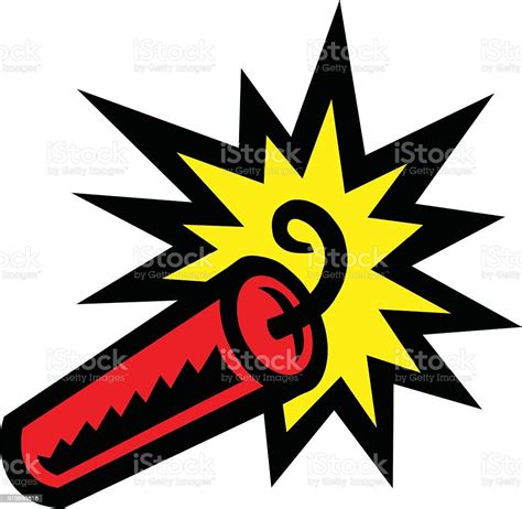 Dynamite Stick Explosive Vector Icon Stock Vector Art 513893816 Istock