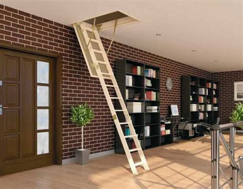 The Convenience And Elegance Of The Attic Ladders Fakro Staircase Design