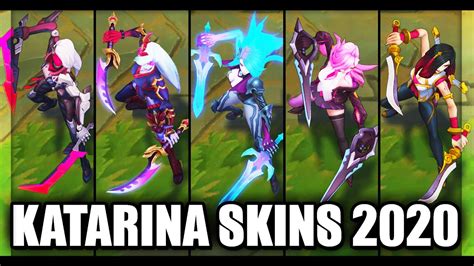All Katarina Skins Spotlight 2020 League Of Legends Youtube