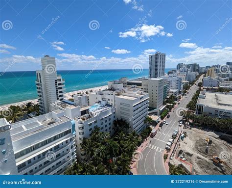 Beautiful Beach Of South Beach In Miami Florida Editorial Photo Image