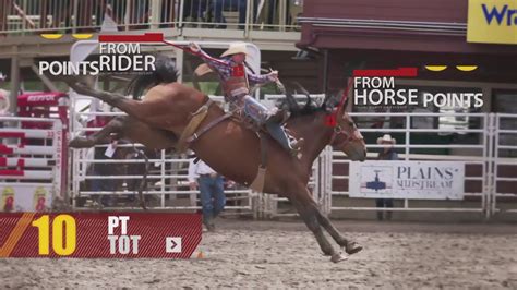 Calgary Stampede Rodeo Saddle Bronc YouTube