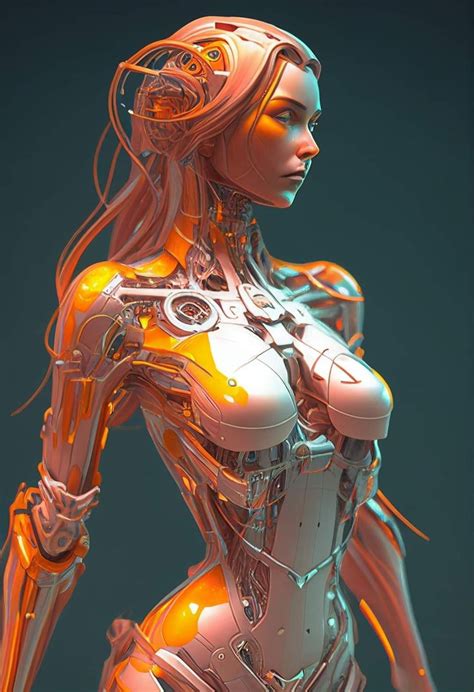Alien Female Female Cyborg Cyborg Girl Female Robot Cyberpunk Girl