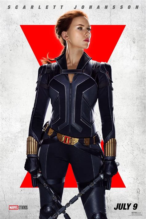 Scarlett Johansson Black Widow Poster