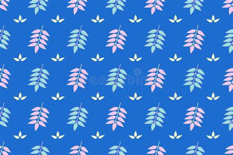 Floral Blue Background Stock Vector Illustration Of Blossom 248343876
