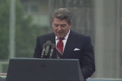 President Ronald Reagans Speech Berlin Wall Editorial Video