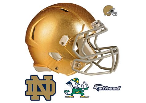 Notre Dame Fighting Irish Helmet Wall Decal Shop Fathead® For Notre