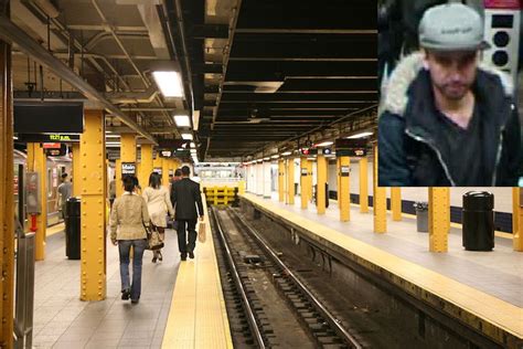 Subway Creep Gropes Woman On The Stairwell At Flushing Train Station