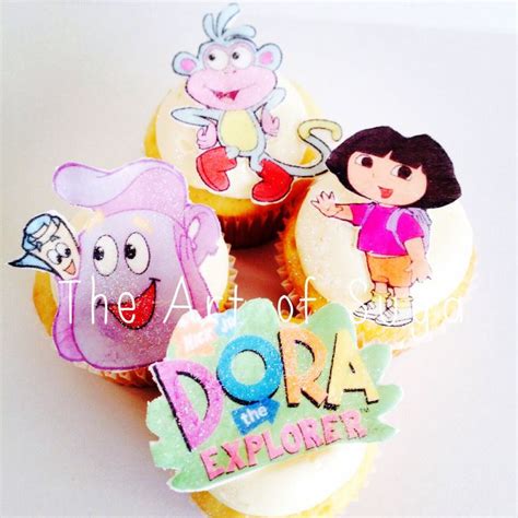 Dora The Explorer Cupcakes For My Neice Meagans 5th Bday April 2
