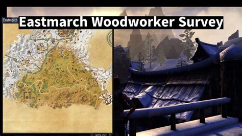 Eastmarch Woodworker Survey ESO The Elder Scrolls Online YouTube