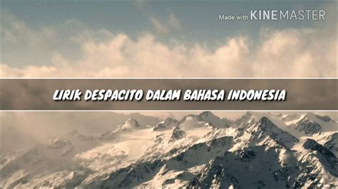 Explicit despacito versi bahasa indonesia by trisnanto setyo arti lagu despacitolirik. Mengerikan Lirik lagu "DESPACITO" dalam bahasa indonesia ...