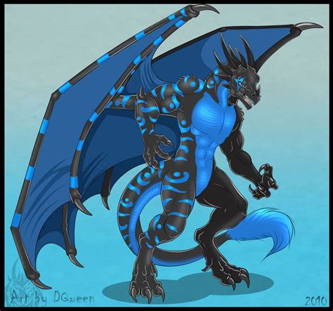Anthro Dragon Commission By Drakainaqueen On Deviantart Anthro