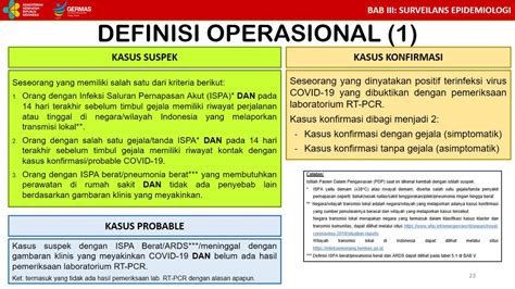 Pendidikan dan penyuluhan kesehatan— transcript presentasi Hilangnya Istilah ODP, PDP, pada P2 Covid-19 Rev 5 - The ...
