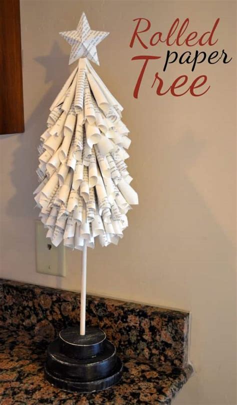 Christmas Trees From Books Recycled Ideas Recyclart