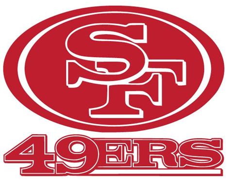 49ers Symbol San Francisco 49ers Logo Vinyl Decal Sticker Canvas