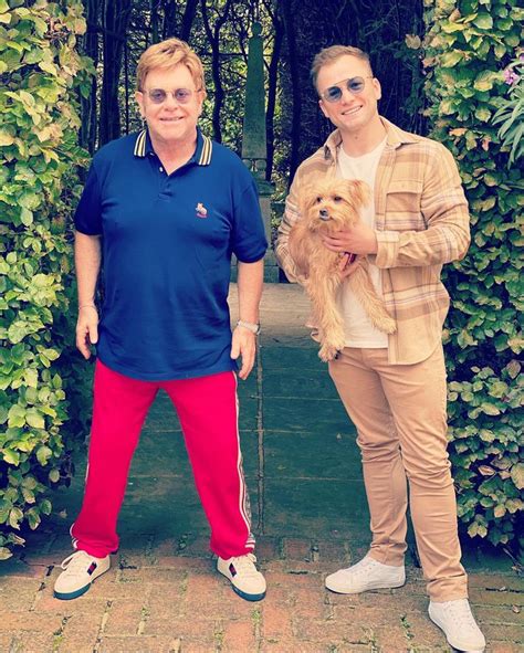 Elton John Shares Photo With Lovely Man Taron Egerton Love Him So