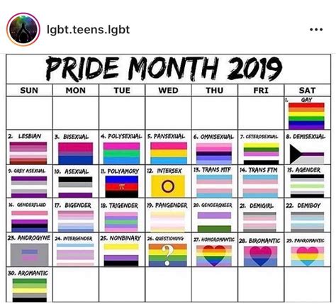 lgbt pride month calendar allan castro kabar