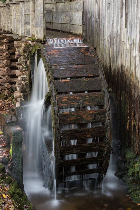 The Old Water Mill Stock Photo Image Of Waterfall Wooden 20415972