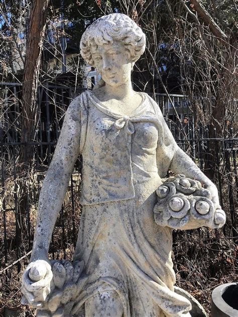 Cast Stone Garden Statues The Four Seasons At 1stdibs