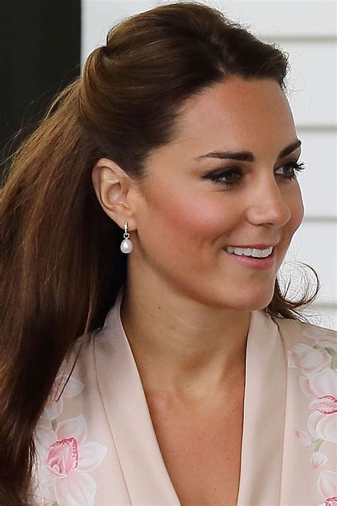 Earring Inspiration From The Duchess Of Cambridge Kate Middleton Hair