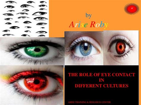 Eye Contact Cross Cultural Arise Roby