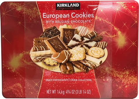 Amazon Kirkland Signature European Cookies With Belgian Chocolate