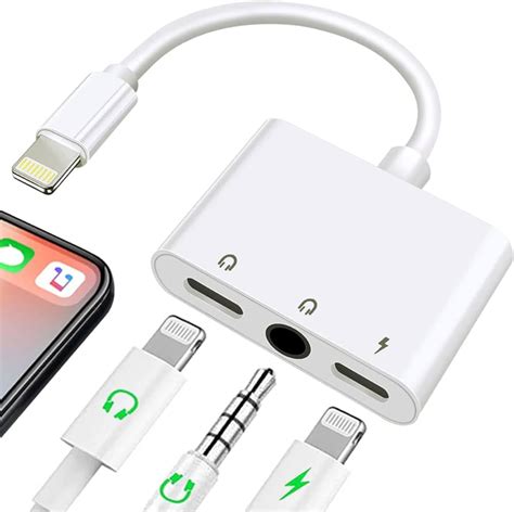In Headphone Adapter For Iphone Lightning To Mm Headphone Jack Adapter