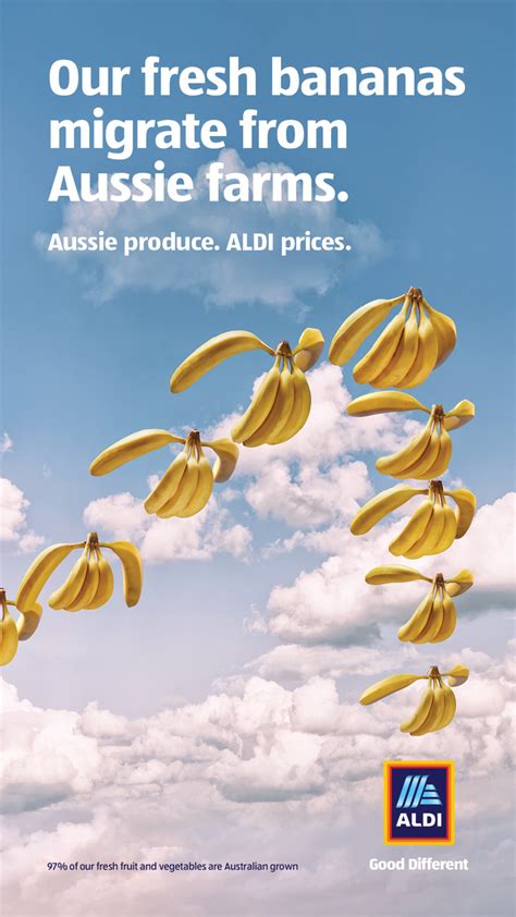 Print Ad Aldi Australia Banana