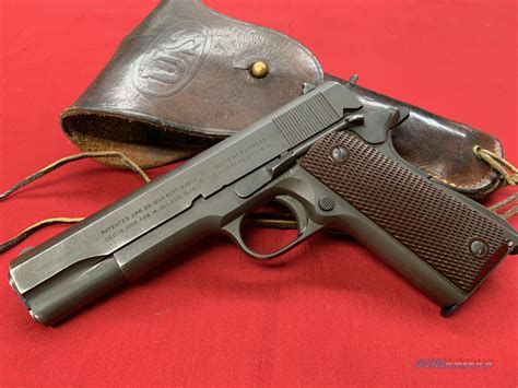Colt M1911a1 Made In 1943 With Holster For Sale