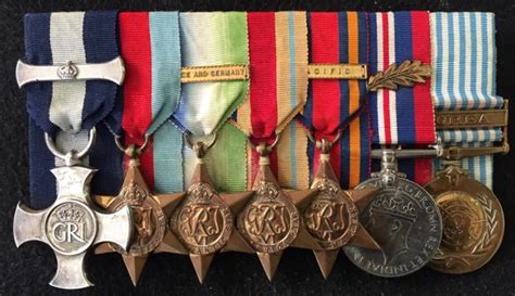 World War Ii Royal Navy Gallantry Medals And Groups Including Mine