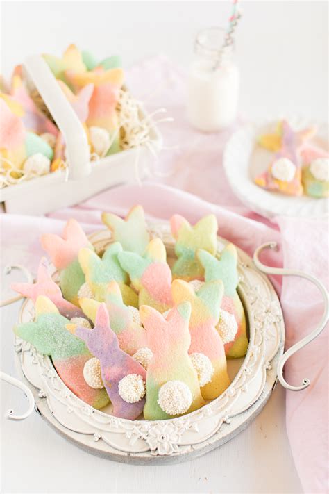Marbled Easter Bunny Cut Out Cookies Made To Be A Momma