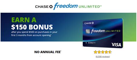 Chase freedom® credit card chase freedom(registered trademark) credit card. Chase Freedom Unlimited Card $150 Bonus + 1.5% Cash Back ...