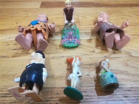 Lot Of Vintage Flintstones Figurines Toys The Movie Ucs And Amblin Ebay