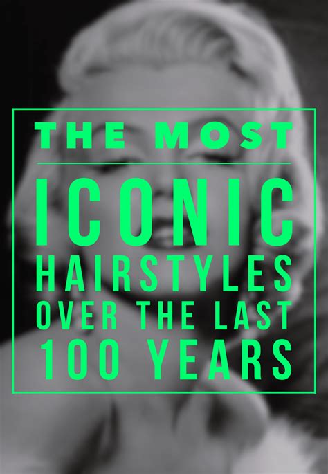 The 100 Most Iconic Hairstyles Of All Time En 2020
