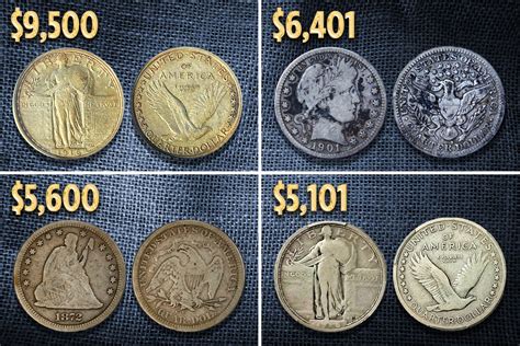 Most Valuable Quarters In Circulation Worth Up To 9500 After Maya