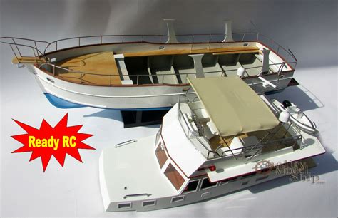 40 Grand Banks 46 Ready For Rc Handcrafted Model Boat Quality Model