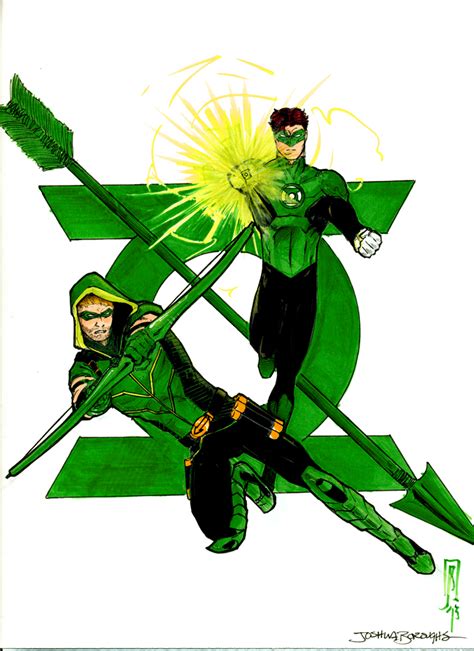 Green Lantern Green Arrow By Giberwitz On Deviantart