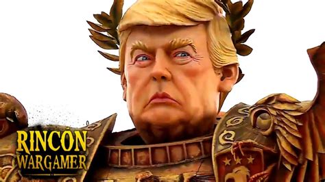 Trump Es El Dios Emperador De Warhammer 40k En Italia Youtube