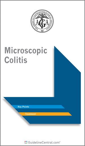 Microscopic Colitis Guidelines Pocket Guide Guideline Central