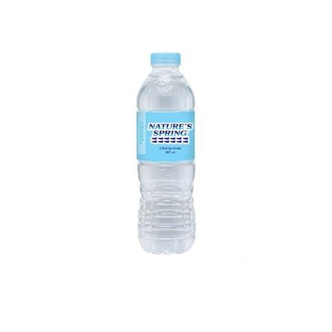 Nature S Spring Purified Water 500mL Shopee Philippines