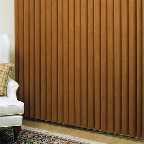 Faux Wood Vertical Blinds To Match Hardwood Floors